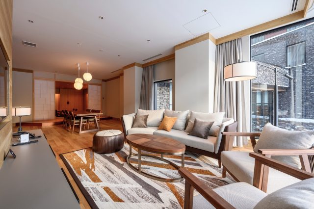 開放的でモダンで快適な生活空間